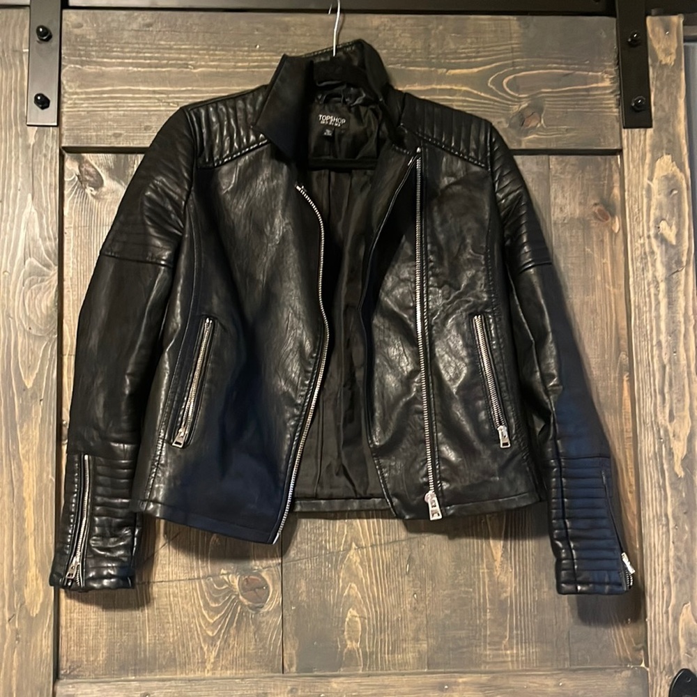 Top Shop Leather Jacket